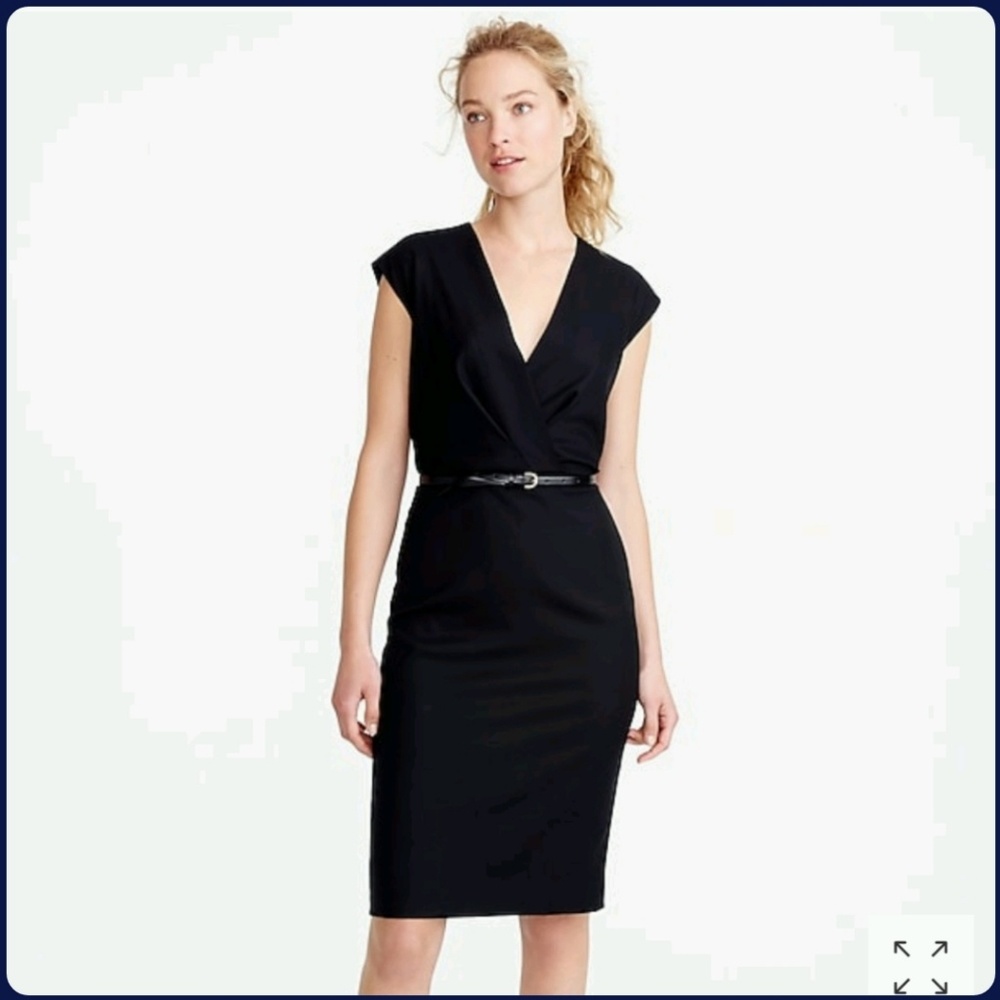 SOLD | NWT J. Crew Super 120s Sheath Dress